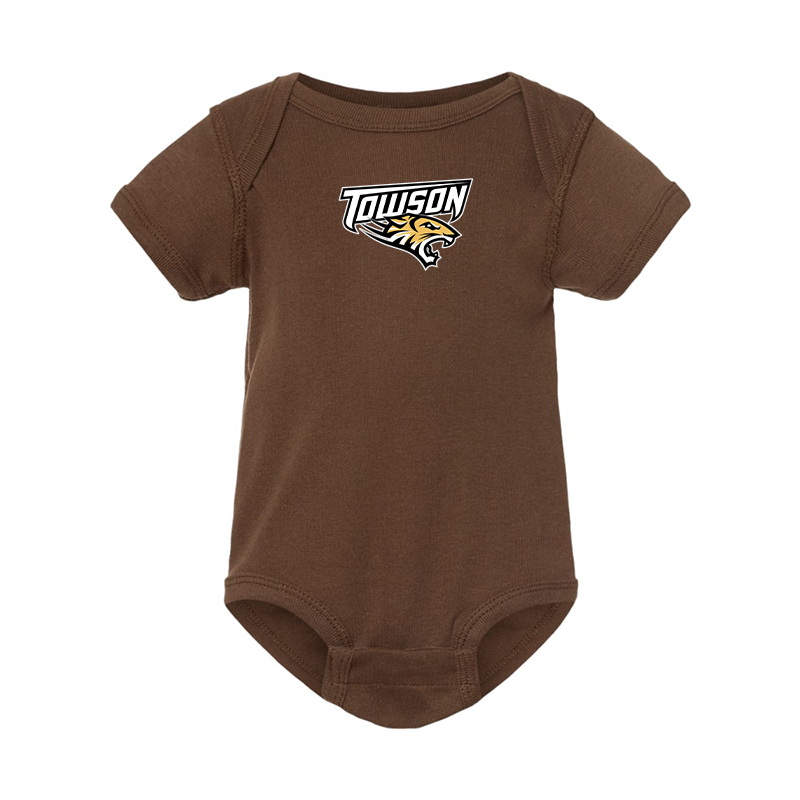 Towson Tigers Rabbit Skins Infant Baby Rib Bodysuit